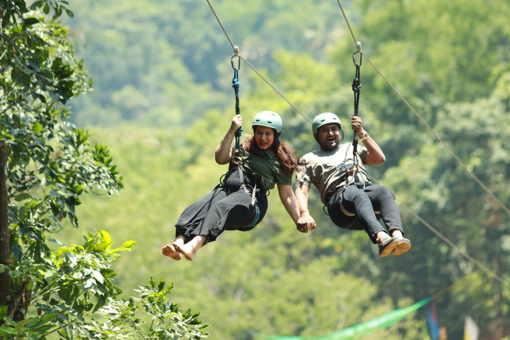 longest zipline in munnar